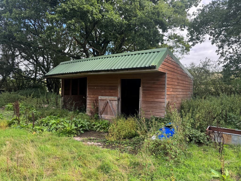 Two And A Half Acres With Stables And Outbuilding