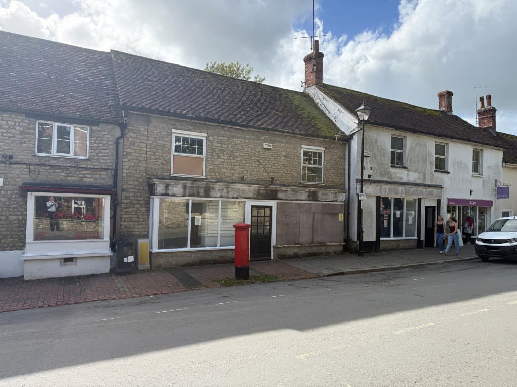 Town Centre Property With Consent For Three Dwellings