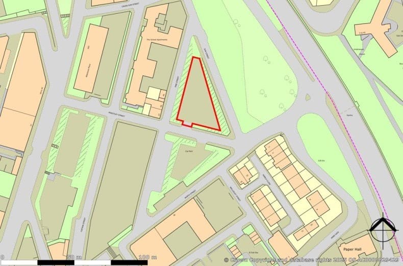 Car Park North Of Pine Street